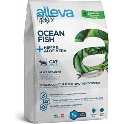 Alleva HOLISTIC cat adult ocean fish & hemp & aloe vera 10 kg