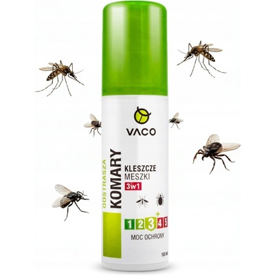 Vaco Deet 15 spray proti komárům klíšťatům a muškám 100 ml