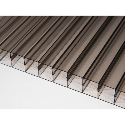 Exolon 5X/16 komôrkový polykarbonát 16 mm 1UV 2100 x 2000 mm bronz 1 ks
