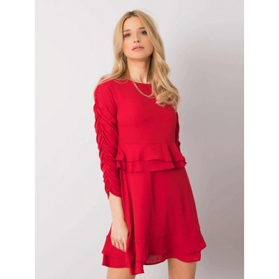 šaty s volány 321-SK-2020.08 red