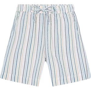 KnowledgeCotton Apparel Дамски къси панталони Knowledgecotton apparel Women's Posey Seersucker Stripe Shorts - Multi Color Stripe (112-4385-0112)