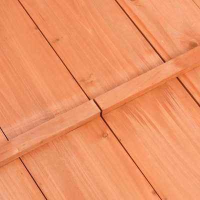 VidaXL Pískoviště jedlové dřevo 95 x 90 x 15 cm