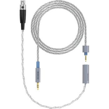 Dekoni Audio Ensemble 3.5mm Unbalanced 52" Braided Single Mini XLR Кабел за слушалки (CBZ-MINI-WTW-52-BEYER)
