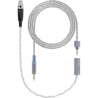Dekoni Audio Ensemble 3.5mm Unbalanced 52" Braided Single Mini XLR Кабел за слушалки (CBZ-MINI-WTW-52-BEYER)