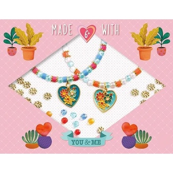 DJECO Творчески комплект Djeco - Направи гривни, сърца (DJ00010)