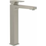 Villeroy & Boch Architectura Square висок смесител за умивалник, матиран никел, с Push-Open клапан (TVW12500200064)