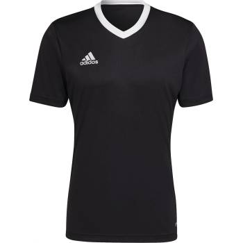 adidas Мъжка фланелка с къс ръкав Adidas Entrada 22 Short Sleeve Jersey Top Mens - Black