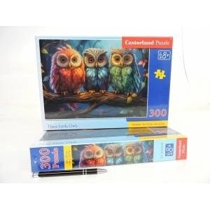 Castorland Puzzle 300 B-030545 Three Little Owls