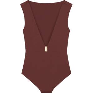 MYMARINI Дамски бански костюм MYMARINI Women's Seabody Swimsuit - Chocolate (150-5680-0512)