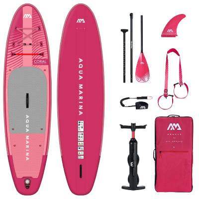Aqua Marina Coral 10.2 2025 raspberry paddleboard set + zľava 300,- na príslušenstvo