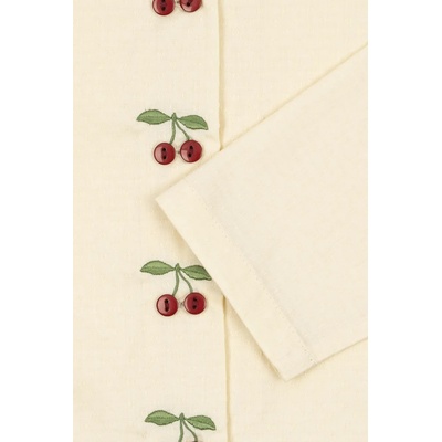 Konges Sløjd Детска памучна риза Konges Sløjd EVIA CHERRY SHIRT GOTS (KS104795.PPY2)