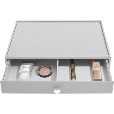 Stackers Органайзер за козметика Stackers Pebble с чекмедже с везни supersize каменносив (75938)