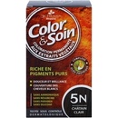 Color & Soin barva na vlasy 5N světle hnědá 135 ml
