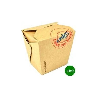 Box na rezance, kraft, EKO 950 ml
