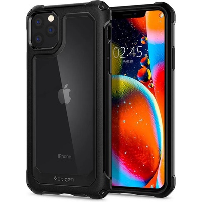 Spigen Gauntlet Case - хибриден кейс с висока степен на защита за iPhone 11 Pro Max (черен)