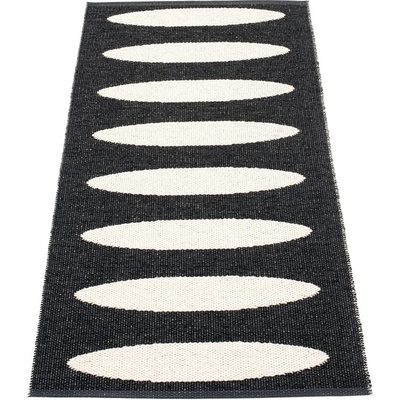 Pappelina Черна пътека за открито и закрито 70x150 cm Ella Black - Pappelina (ELX715)