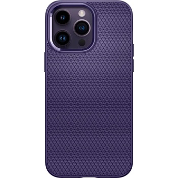 Image 1 of Spigen Удароустойчив, силиконов кейс за iPhone 14 Pro Spigen Liquid Air - deep purple (ACS05578)