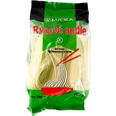 Lucka Ryžové cestoviny tenké rezance 7 mm 250 g