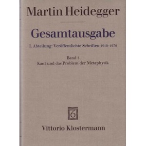 Kant und das Problem der Metaphysik | Martin Heidegger, Friedrich-Wilhelm von Herrmann (ISBN: 9783465036777)