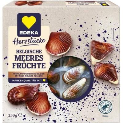 Edeka Mořské plody z pravé belgické čokolády 250 g