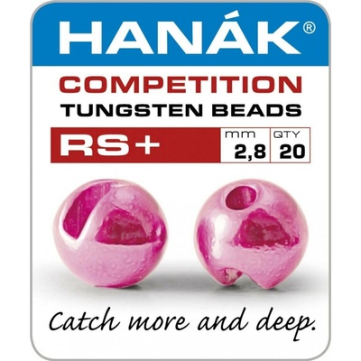 HANÁK - Wolframové hlavičky RŮŽOVÉ RS+ 3,0mm 20ks