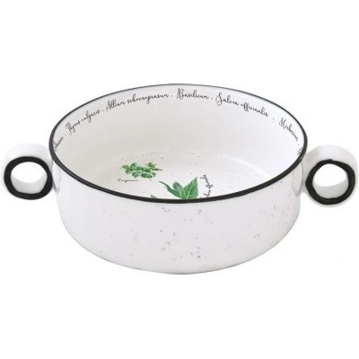Easy Life Porcelánová miska Herbarium střední 16 cm
