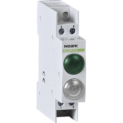 Noark 230V AC/DC, 1 zelená LED a 1 bílá LED Ex9PD2gw 230V AC/DC /102478/