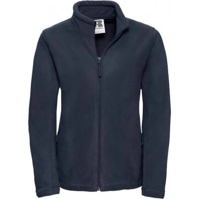 Russell Women's fleece with long zipper modrá