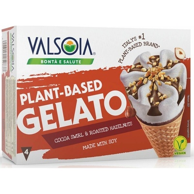Mrazený Valsoia Kornút Sója 4x120 ml