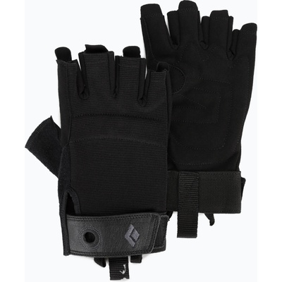 Black Diamond Crag ръкавици за катерене с половин пръст черни BD8018640002XS
