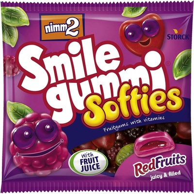 Nimm2 smilegummi softies red fruits 90 g