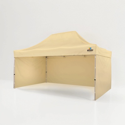 Brimo Promo stánok Super oceľový 3 x 4,5 m béžový