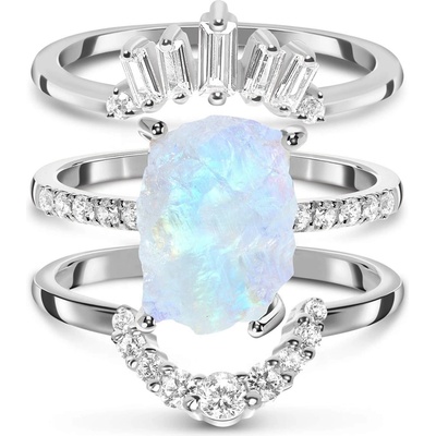 Silenti Jewelry Сребърен пръстен "Влияние" - 5 - 49мм (15.6мм диам. )