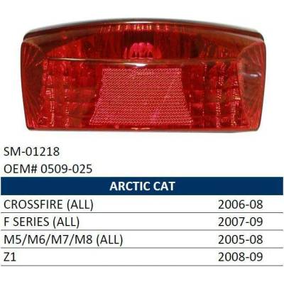 SPI SNOW zadní světlo SNOW a ATV ARCTIC CAT (ALL MODELS) 05-09 (sněžný skútr)
