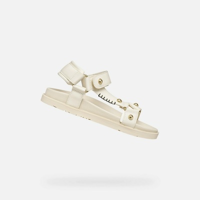Geox Кремави детски сандали Geox Sandal Foammentera Geox | Byal Bezhov | Момичешки | 37