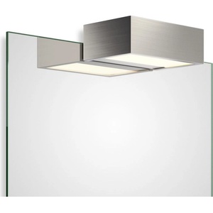 DECOR WALTHER Лампа над огледалото Box Clip On LED 2700K 15 см никел (0420134)