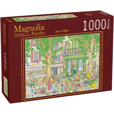 Magnolia Пъзел Magnolia от 1000 части - Френско кафене (3486)