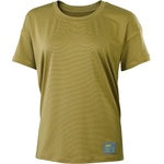 Evoc Дамска фланелка с къс ръкав за колоездене Evoc Women's T-Shirt Dry Cycling jersey - Steel / Sunflower (156-2728-0212)