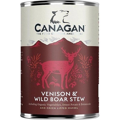 Canagan Dog zvěřina a divočák 400 g