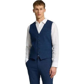SELECTED Елек Selected Slim-Oasis waistcoat - Blue (Dark Navy)