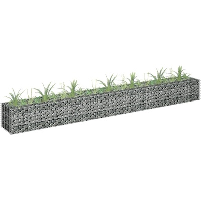 zahrada-XL Gabionový vyvýšený záhon 270 x 30 x 30 cm
