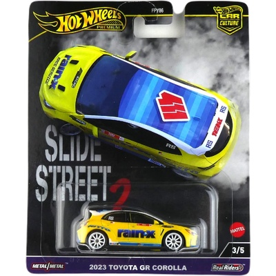 Mattel Hot Wheels Premium Slide Street 2023 Toyota GR Corolla
