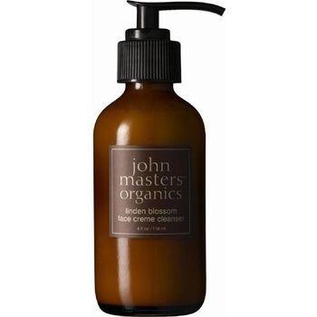 John Masters Organics Lipový krém pro čištění obličeje Linden Blossom Face Cream Cleanser ( pro suchou/ zralou pokožu ) 118 ml