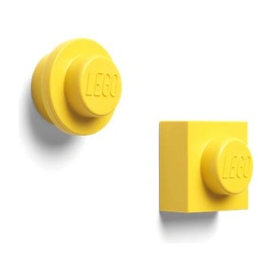 LEGO Магнит, 2 различни форми, lego, жълт 40101732 (40101732)