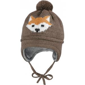 maximo Зимна шапка (beanie) maximo Mini Boy-Mütze Ausgenäht Beanie - Aztecmeliert - размер 47-49 cm (204-9219-0113)