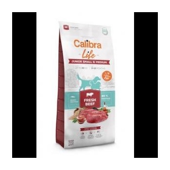 Calibra Dog Life Junior Small & Medium Fresh Beef 12 kg