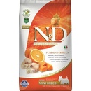 N&D Grain Free Pumpkin DOG Adult Mini Codfish & Orange 7 kg