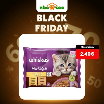 Whiskas Junior Casserole výber z hydinového v želé 4 x 85 g