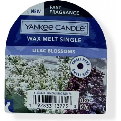 Yankee Candle vonný vosk do aromalampy Lilac Blossoms 22 g