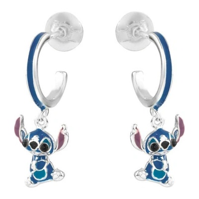 DISNEY strieborné náušnice Stitch ES00098SRHL.CS